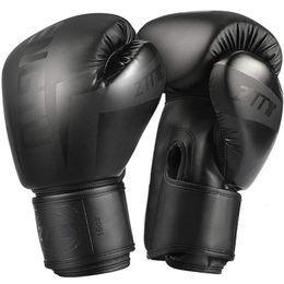 ZTTY Kick Boxing Gants pour Hommes Femmes PU Karaté Muay Thai Guantes De Boxeo Combat Libre MMA Sanda Formation Adultes Enfants Équipement240115