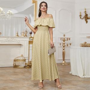 Zty 47 robe de femmes mode élégante couleurs solides du cou