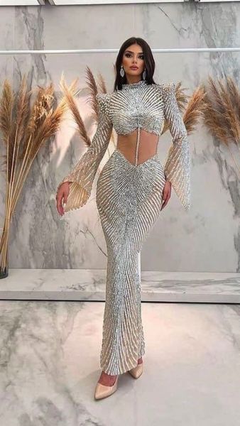 Robe de soirée Zuhair Murad à manches longues