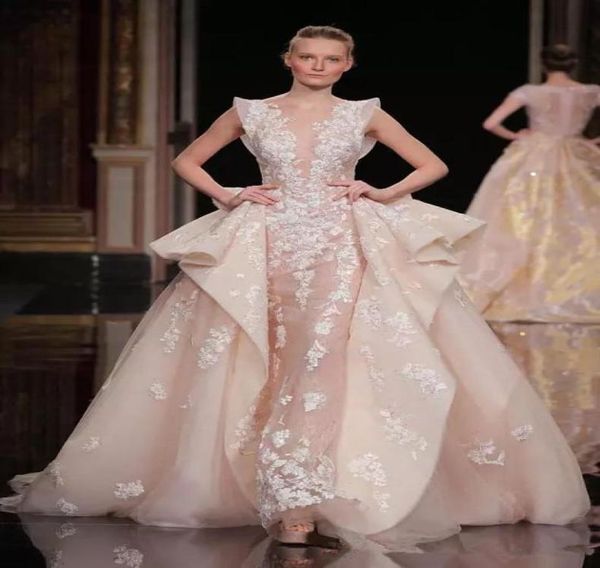 Zuhair Murad Overskirt Nouvelles robes formelles en soirée