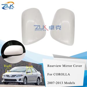 ZUK rétroviseur extérieur couverture boîtier couleur de Base pour Toyota Corolla 2007-2013 voiture rétroviseur Shell296i