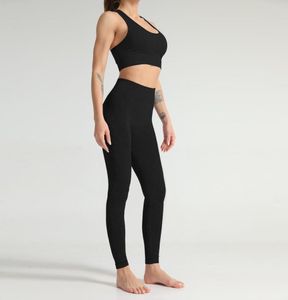 ZW84 Diseñador para mujeres para mujer Yoga Sportwear Sport Sport Sport Sport Sports Leggings Fit Two Piece Set Gym Gym Sports Sports Bra de cintura alta SU5250695