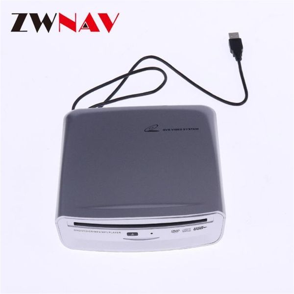 ZWNAV USB Lecteurs DVD Lecteur Optique Fente DVD Externe Lecteur CD ROM pour Voiture DVD VCD CD MP4 Lecteur MP3 Disque USB Port1295E