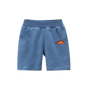 Zwy1733 jongens katoen shorts zomer kinderen massieve kleur korte broek witte zwarte knie lengte broek dunne broek 220707