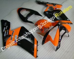 ZX-6R 03 04 ZX 6R Pièces de carénage de carrosserie pour kawasaki ZX6R 2003 2004 Carénages de moto sport orange (moulage par injection)