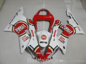 Kit carenatura ZXMOTOR 7gifts per carenature YAMAHA R1 2000 2001 bianco rosso YZF R1 00 01 DU52