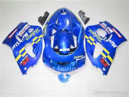 ZXMOTOR FUNINGSET VOOR SUZUKI GSXR600 GSXR750 SRAD 1996-2000 BLAUW GEEL GSXR 600 750 96 97 98 99 00 VALERINGEN FG47