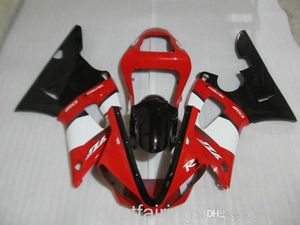 Zxmotor Hot Sale Fairing Kit voor Yamaha R1 2000 2001 Witte Red Black Fackings YZF R1 00 01 PP96