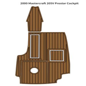 zy 2000 Mastercraft 205V Prostar Cockpit Pad bateau EVA mousse Faux teck pont tapis de sol support auto-adhésif SeaDek Gatorstep Style tampons