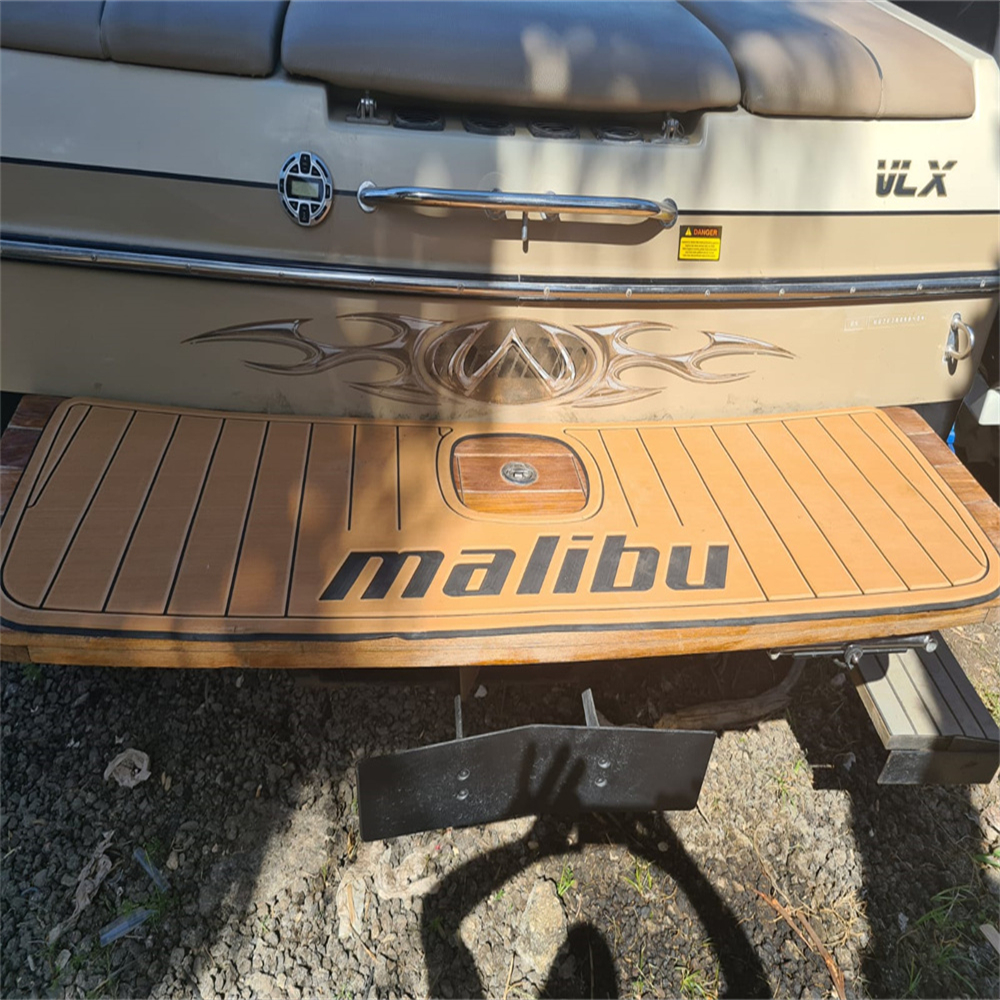 Zy 2004 malibu wakesetter vlx almofada de plataforma de natação barco espuma eva teca deck tapete de chão autoadesivo seadek gatorstep estilo almofadas