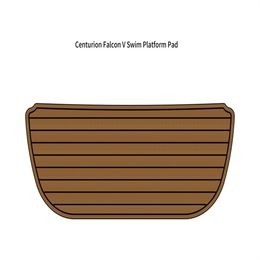 zy Centurion Falcon V Plate-forme de natation Step Pad Bateau EVA Mousse Faux Teck Pont Tapis de Sol Support Auto-Adhésif SeaDek Gatorstep Style Pads