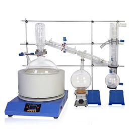 ZZKD Lab fournit un équipement de distillation à court trajet 5L 10L 20L pour l'extraction d'huiles essentielles pharmaceutiques